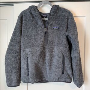 Patagonia Gray Fleece Hoodie